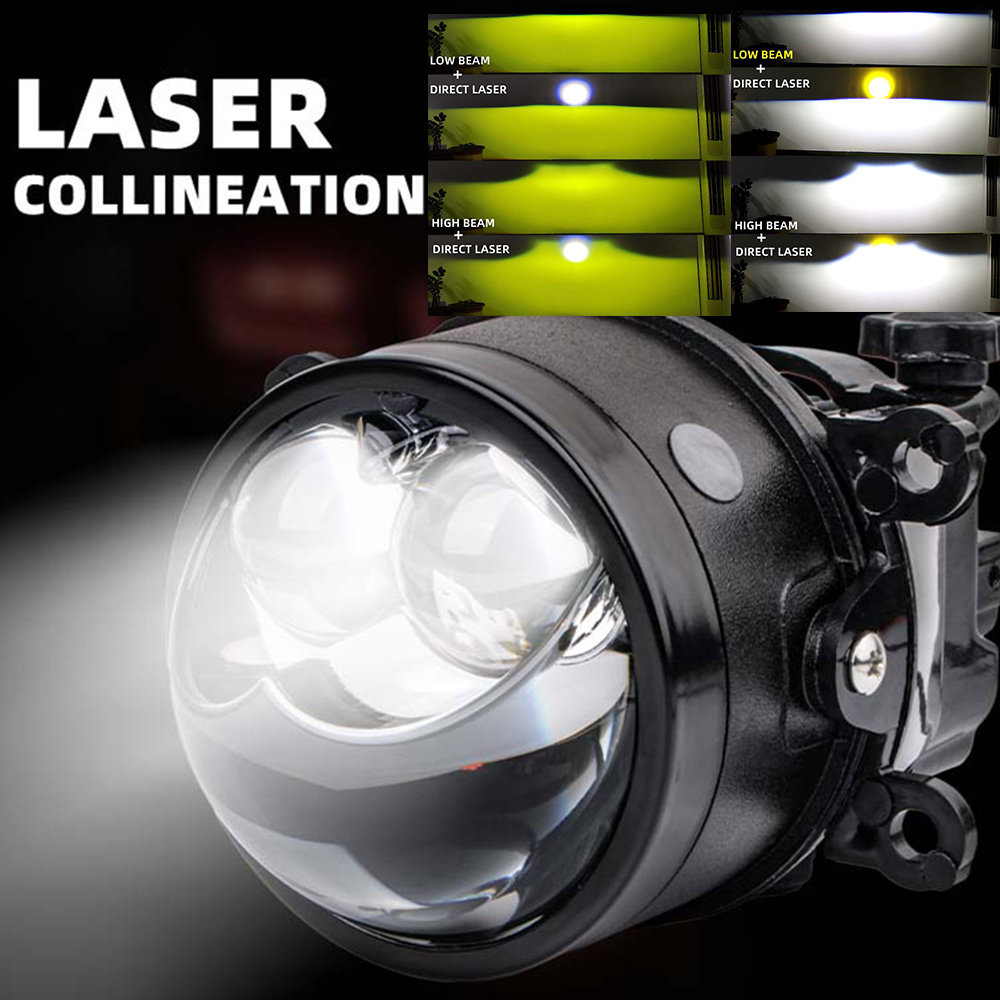 Headlight Aiming Tool - laser lens 3Inch biled Fog Light