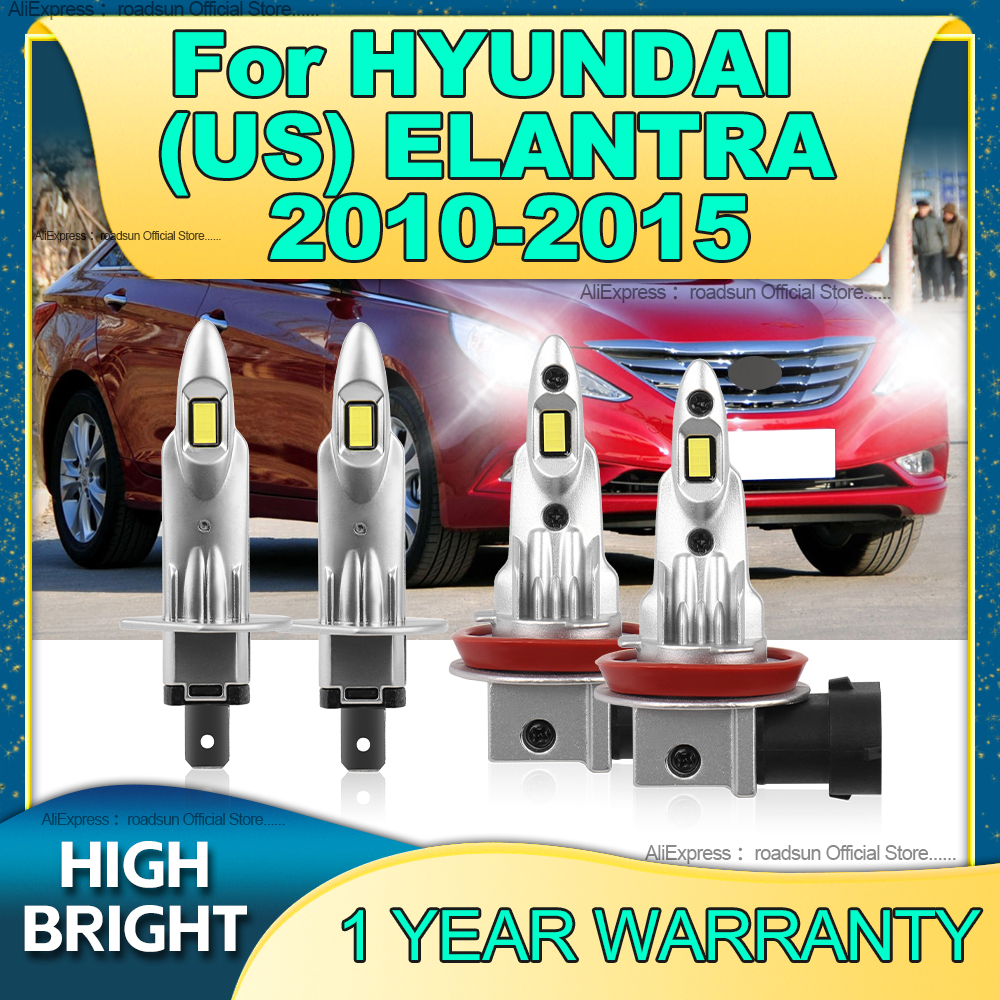 Headlight Aiming Tool - 2/4Pcs LED Headlight Wireless 180W H11