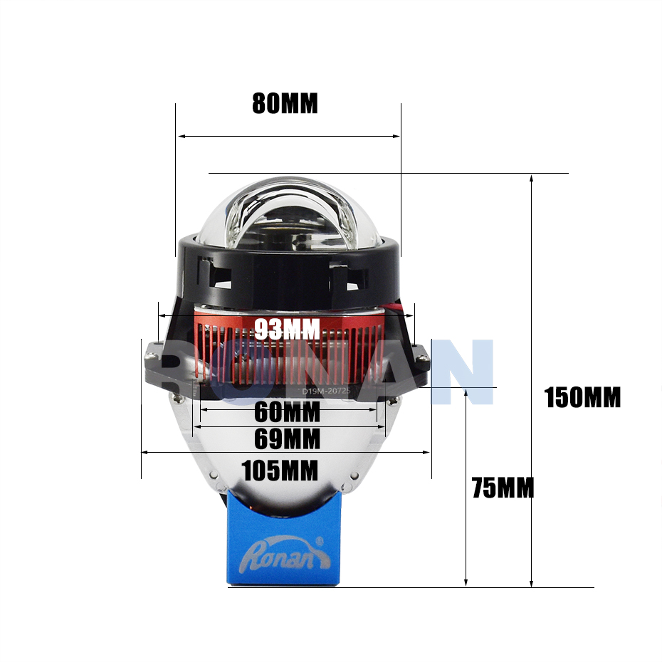 Ronan 3inch Matrix Auxiliary H - مراجعة Headlight Aiming Tool وسعره