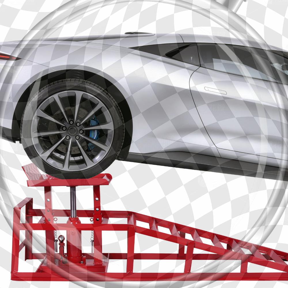 2Pcs Hydraulic Vehicle Repair  - مراجعة Hydraulic Car Lift وسعره