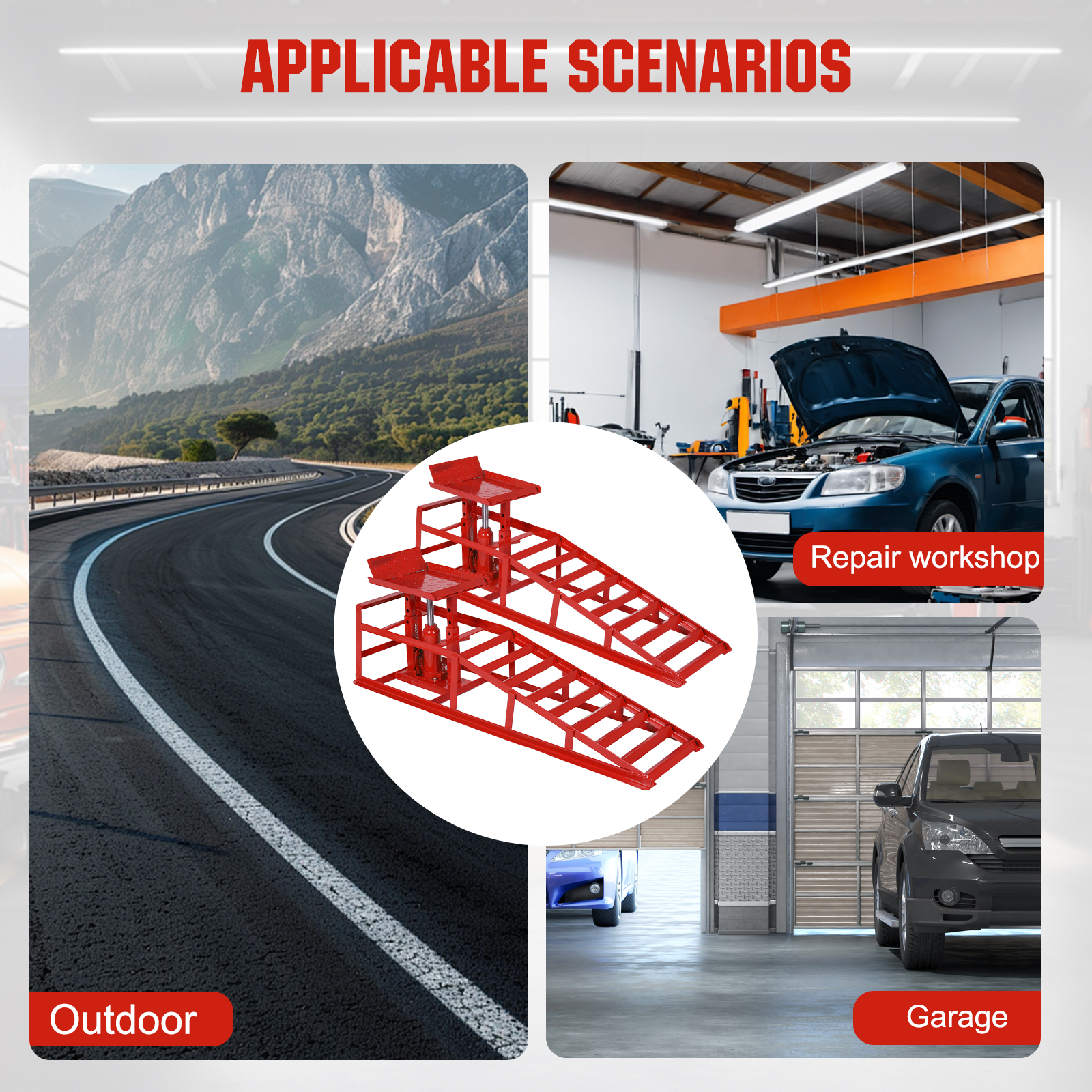 2Pcs Hydraulic Vehicle Repair  - مراجعة Hydraulic Car Lift وسعره