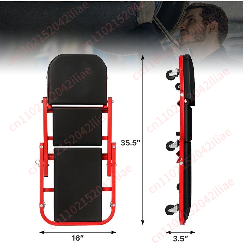 36-inch Folding Car Repair Bed - مراجعة Garage Creeper Roller وسعره