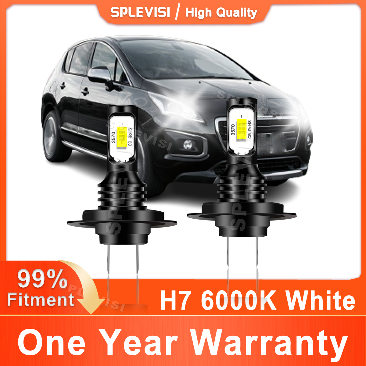 Luces Led Para Vehiculos 2x H7 - مراجعة Headlight Aiming Tool وسعره