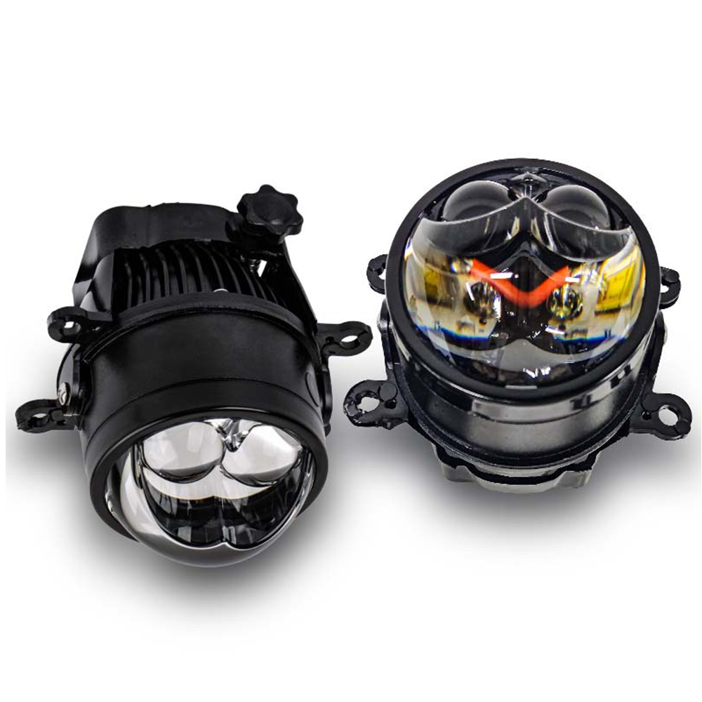 laser lens 3Inch biled Fog Lig - مراجعة Headlight Aiming Tool وسعره