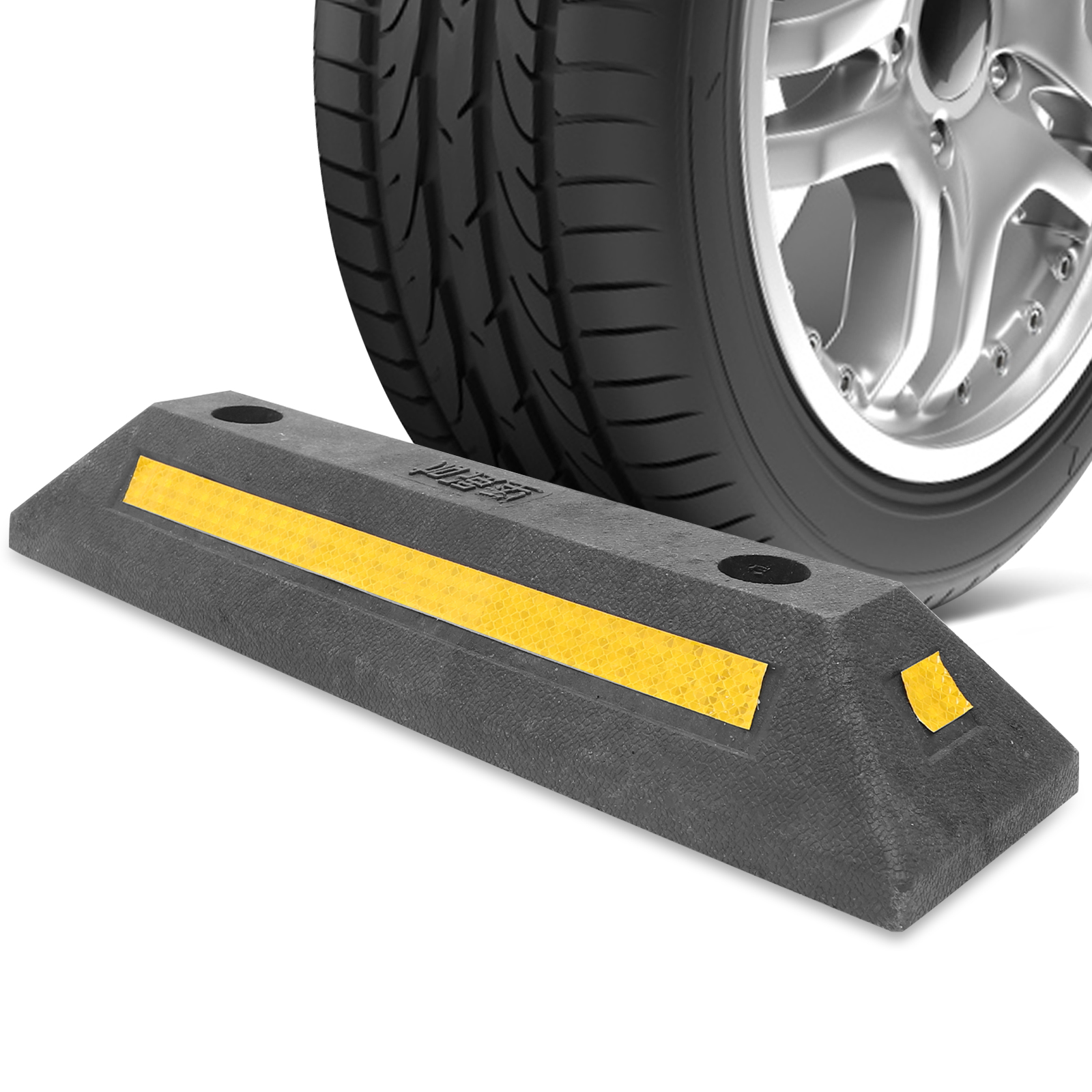 Car Stopper Rubber Parking Sto - مراجعة Garage Creeper Roller وسعره