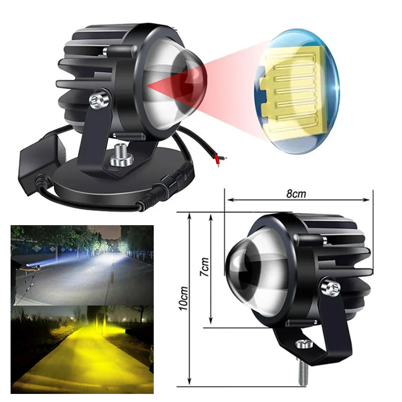 Motorcycle Led Lamp Headlight  - مراجعة Headlight Aiming Tool وسعره