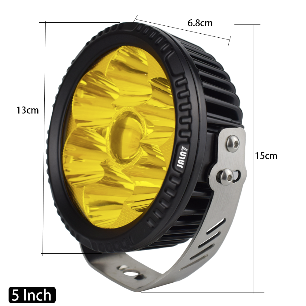 5 Inch LED Driving Light LASER - مراجعة Headlight Aiming Tool وسعره