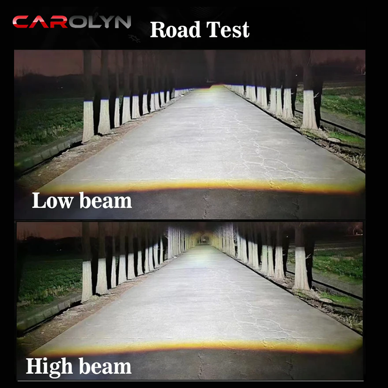 Carolyn new three laser H4 LED - مراجعة Headlight Aiming Tool وسعره