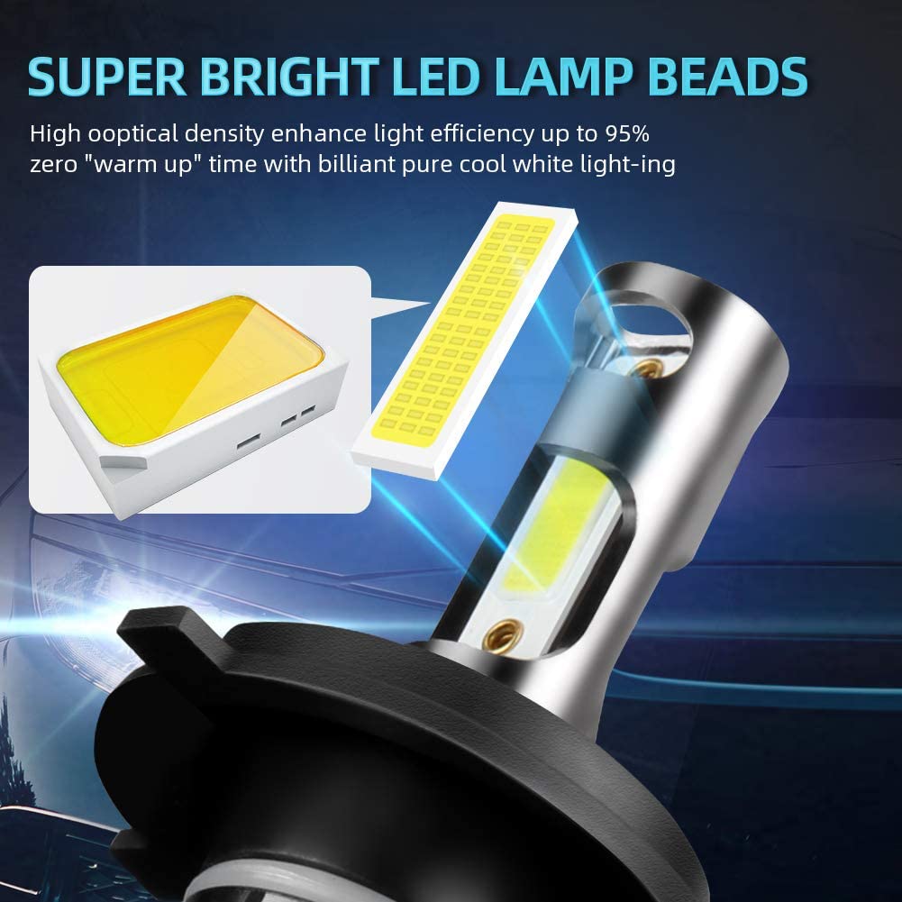 240W 40000LM LED Headlight 600 - مراجعة Headlight Aiming Tool وسعره