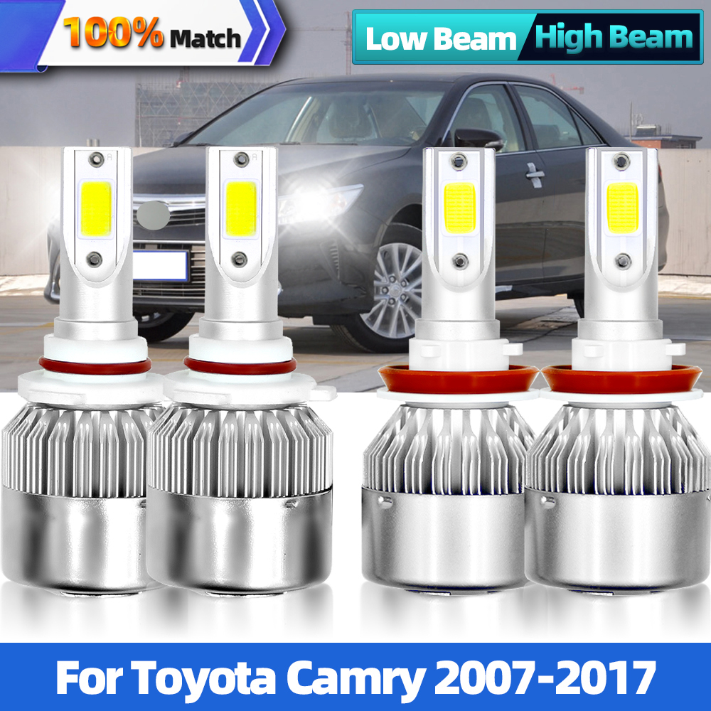 LED Car Headlight Bulbs 9005 H - مراجعة Headlight Aiming Tool وسعره