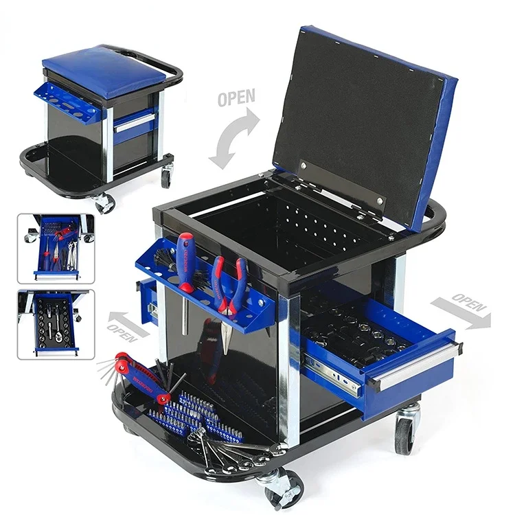 Garage Rolling Toolbox Creeper - مراجعة Garage Creeper Roller وسعره