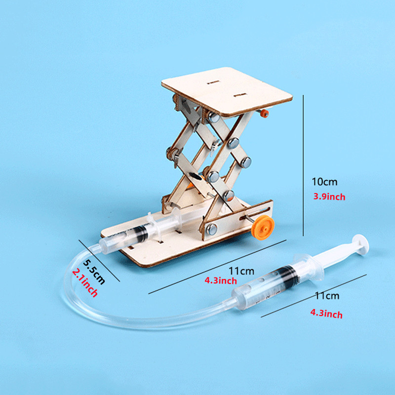 1 PCS DIY Hydraulic Experiment - مراجعة Hydraulic Car Lift وسعره