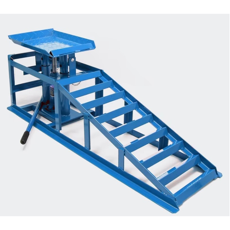 Hydraulic Car Lift Ramp Portab - مراجعة Hydraulic Car Lift وسعره