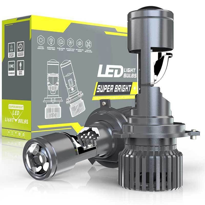 XTG GT4 LED Headlight Bulbs H4 - مراجعة Headlight Aiming Tool وسعره