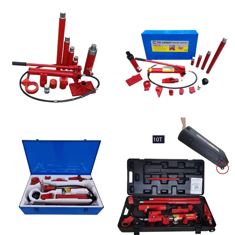 4 Ton Porta Power Kit Hydrauli - مراجعة Hydraulic Car Lift وسعره