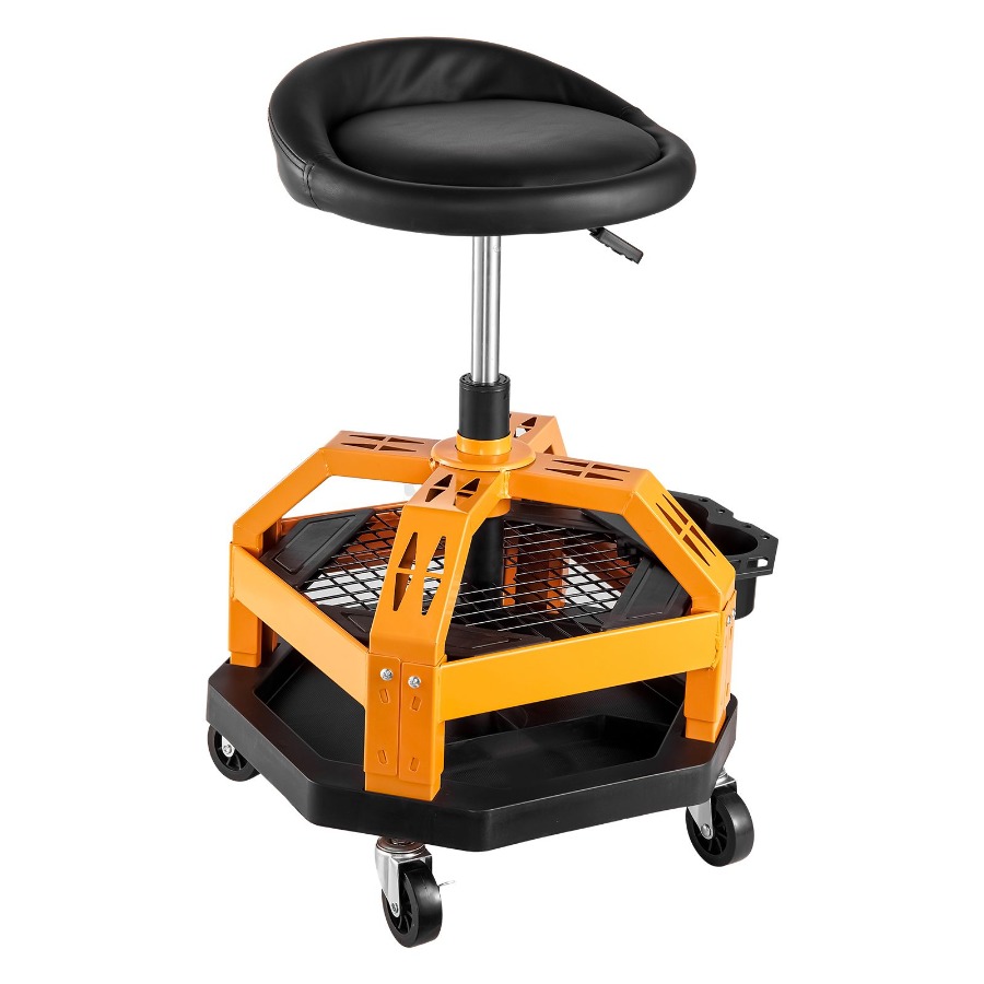 Rolling Shop Stool Heavy-Duty  - مراجعة Garage Creeper Roller وسعره