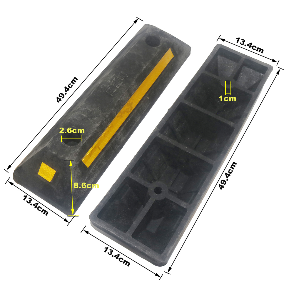 2 Pcs Parking Stopper For Gara - مراجعة Garage Creeper Roller وسعره