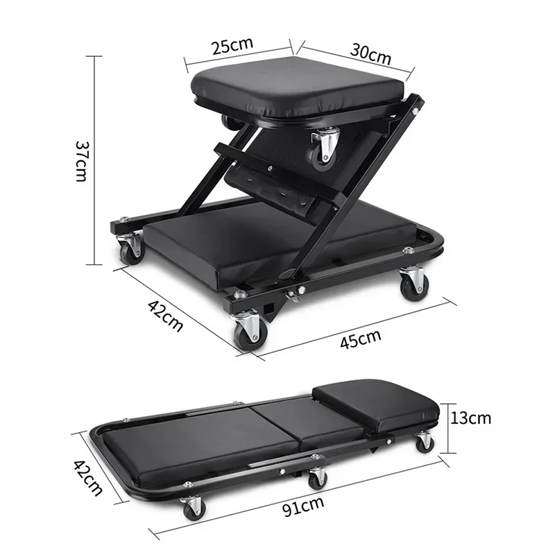 36Inch Folding Car Creeper Sea - مراجعة Garage Creeper Roller وسعره